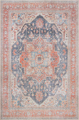 Alfombra Adiva Lavable 3x5 Antideslizante Vintage 3' x 5