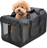 Transportadora HITCH ScratchMe para Mascotas, Suave y Aprobada (L)