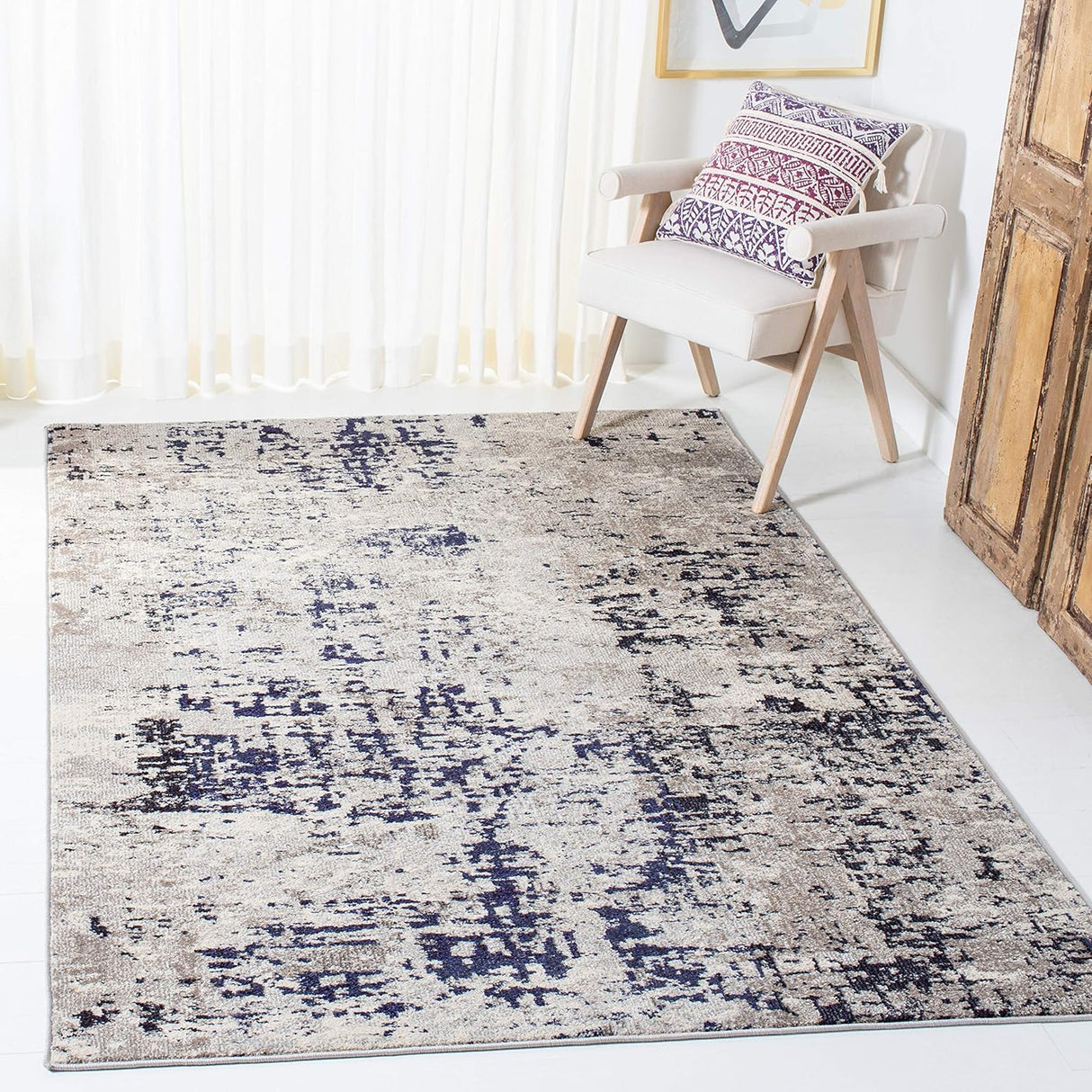 Alfombra Moderna Abstracta SAFAVIEH Madison 5'3 x 7'6 MAD471B