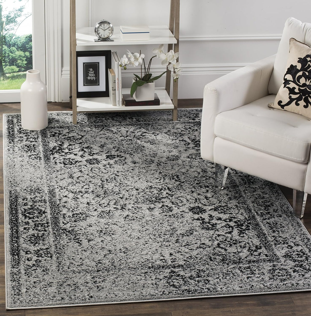 Alfombra de Acogida de Diseño Oriental, Fácil Cuidado, ADR109B