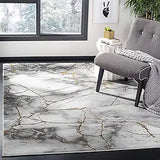 Alfombra moderna abstracta, fácil cuidado, ideal para alto tráfico