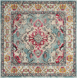 Alfombra Boho Chic Medallón Distressed Modelo MNC243J