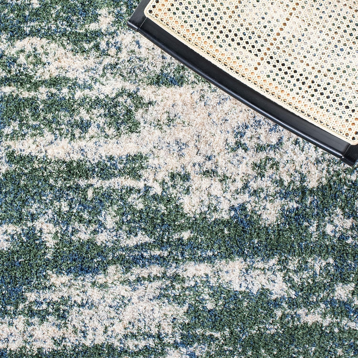 Alfombra Berber Shag 8' x 10', SAFAVIEH, Diseño Moderno, BER219Y