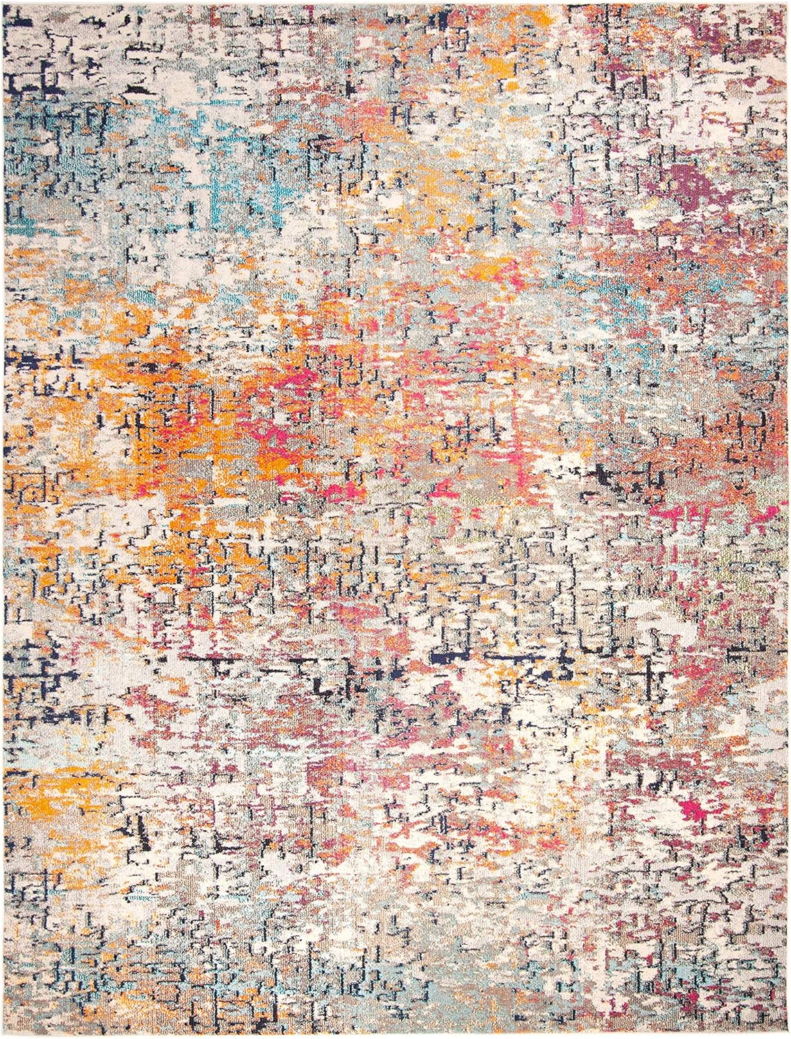 Alfombra Moderna Abstracta SAFAVIEH, Antideslizante, MAD460A