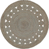 Alfombra Redonda de Yute SAFAVIEH Boho Charm NF364C 6'6