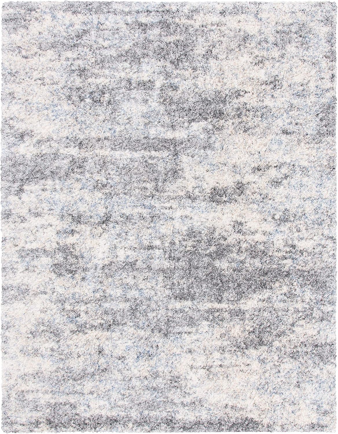 Alfombra Shag Moderna SAFAVIEH, Diseño Abstracto, BER219G