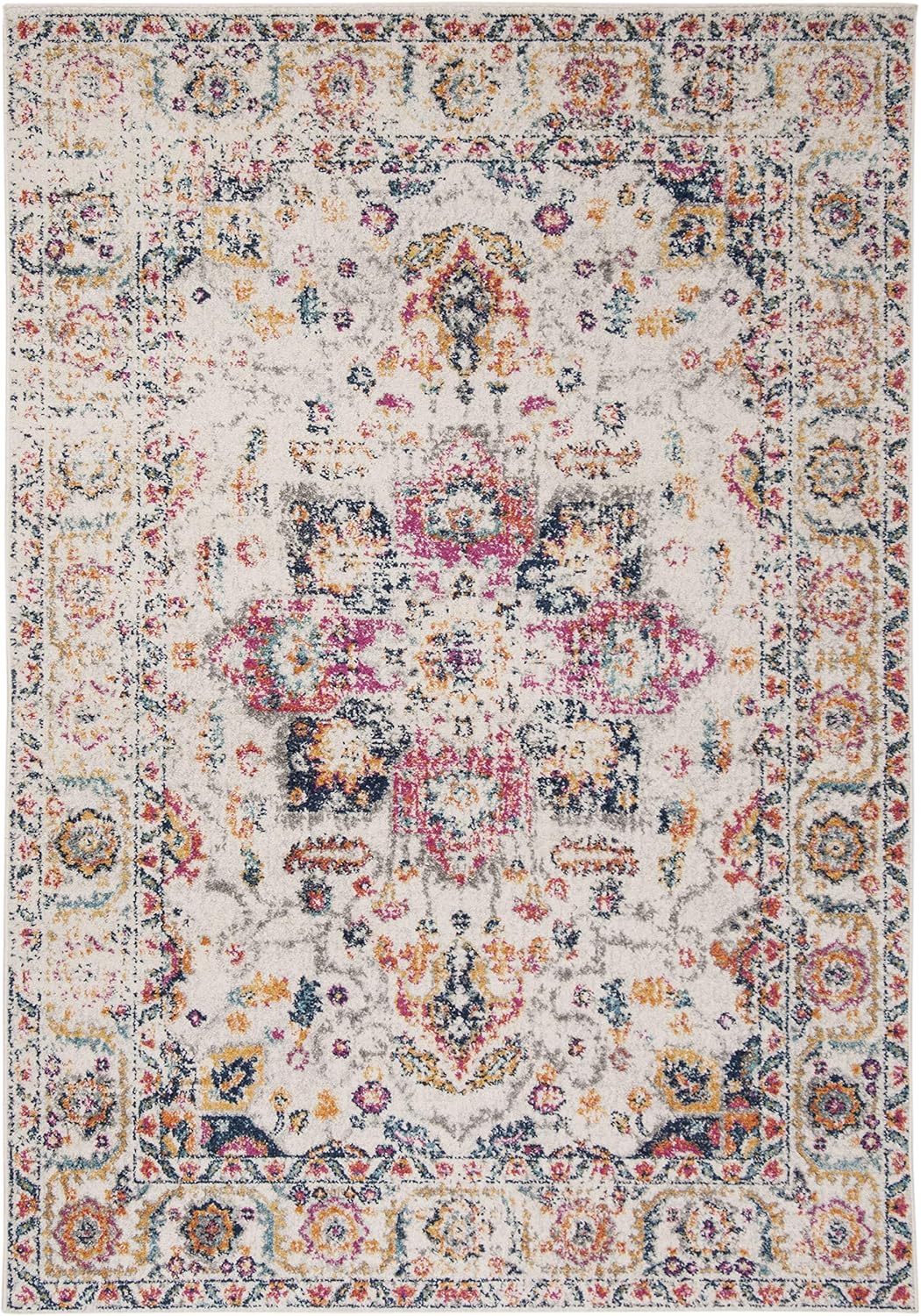 Alfombra SAFAVIEH Madison, diseño medallón, fácil cuidado, MAD603R