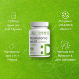 Suplementos de ácido hialurónico  240 cápsulas