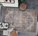 Alfombra Lavable Adiva 2x3 con Antideslizante, Vintage