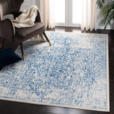 Alfombra Oriental Desgastada 4' x 6' para Sala y Dormitorio