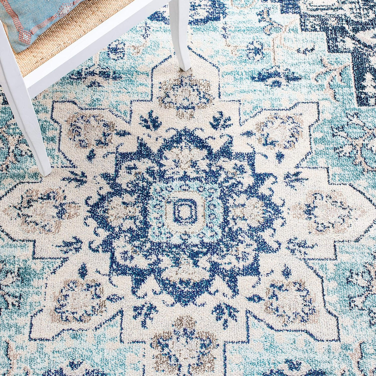 Alfombra SAFAVIEH Madison, diseño bohemio, 8' x 10', MAD473K