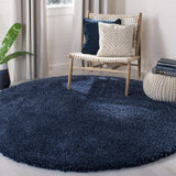 Alfombra redonda de felpa 2 pulgadas, modelo SG151