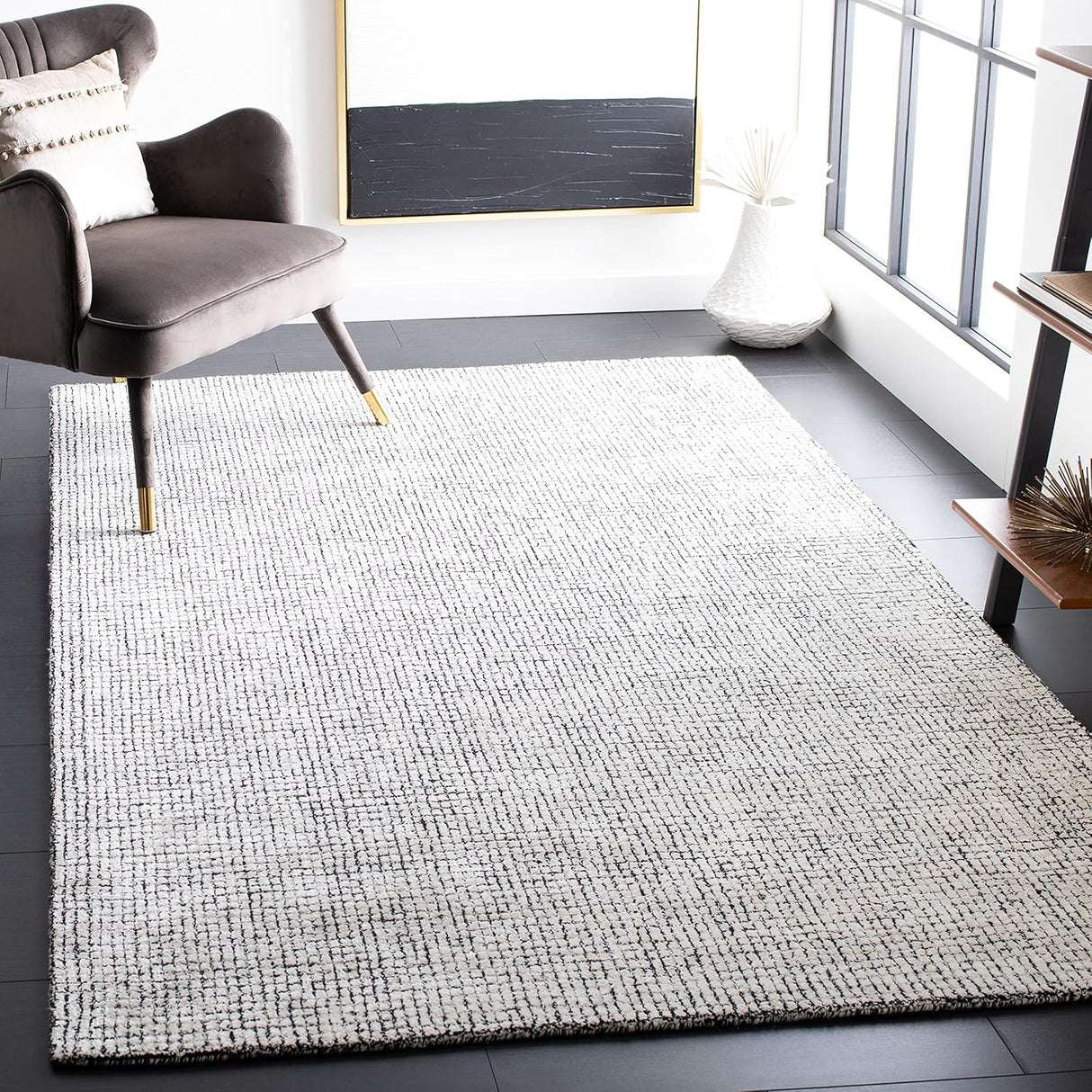 Alfombra Abstracta SAFAVIEH, Hecha a Mano, 4' x 6', ABT470Z