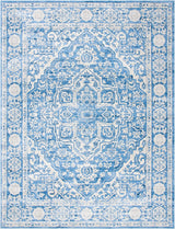Alfombra Grande X-Large Diseño Medallón Distressed BNT832A