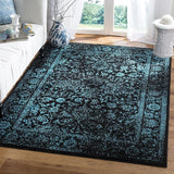 Alfombra de área, diseño oriental desgastado, modelo ADR109K