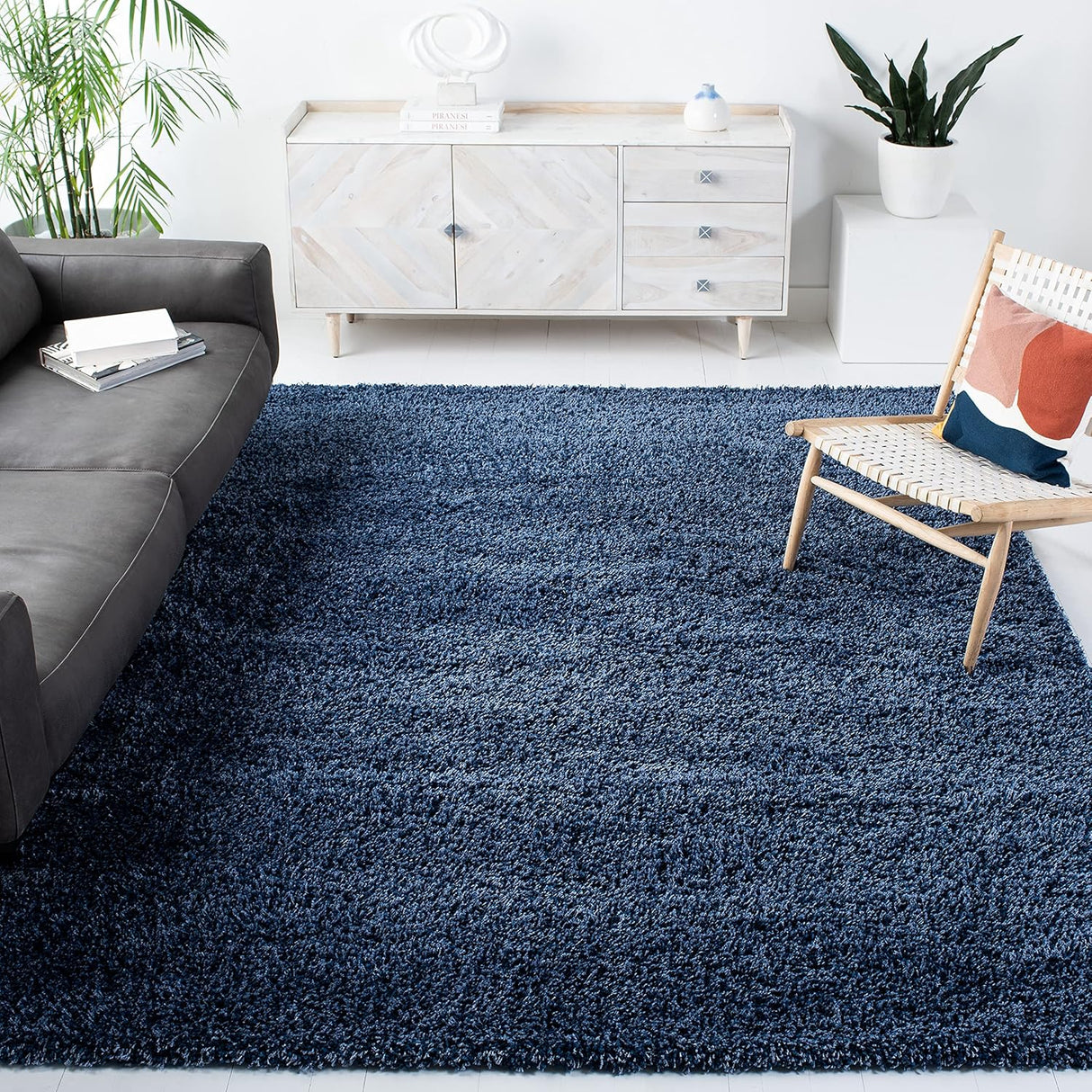 Alfombra de área XL, 2 pulgadas de grosor, fácil cuidado, SG151-7070