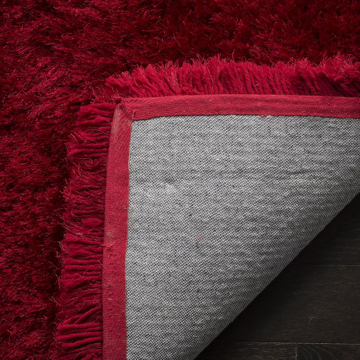 Alfombra Shag 4' x 6' SAFAVIEH, 3.2 gruesa, modelo SGX160E