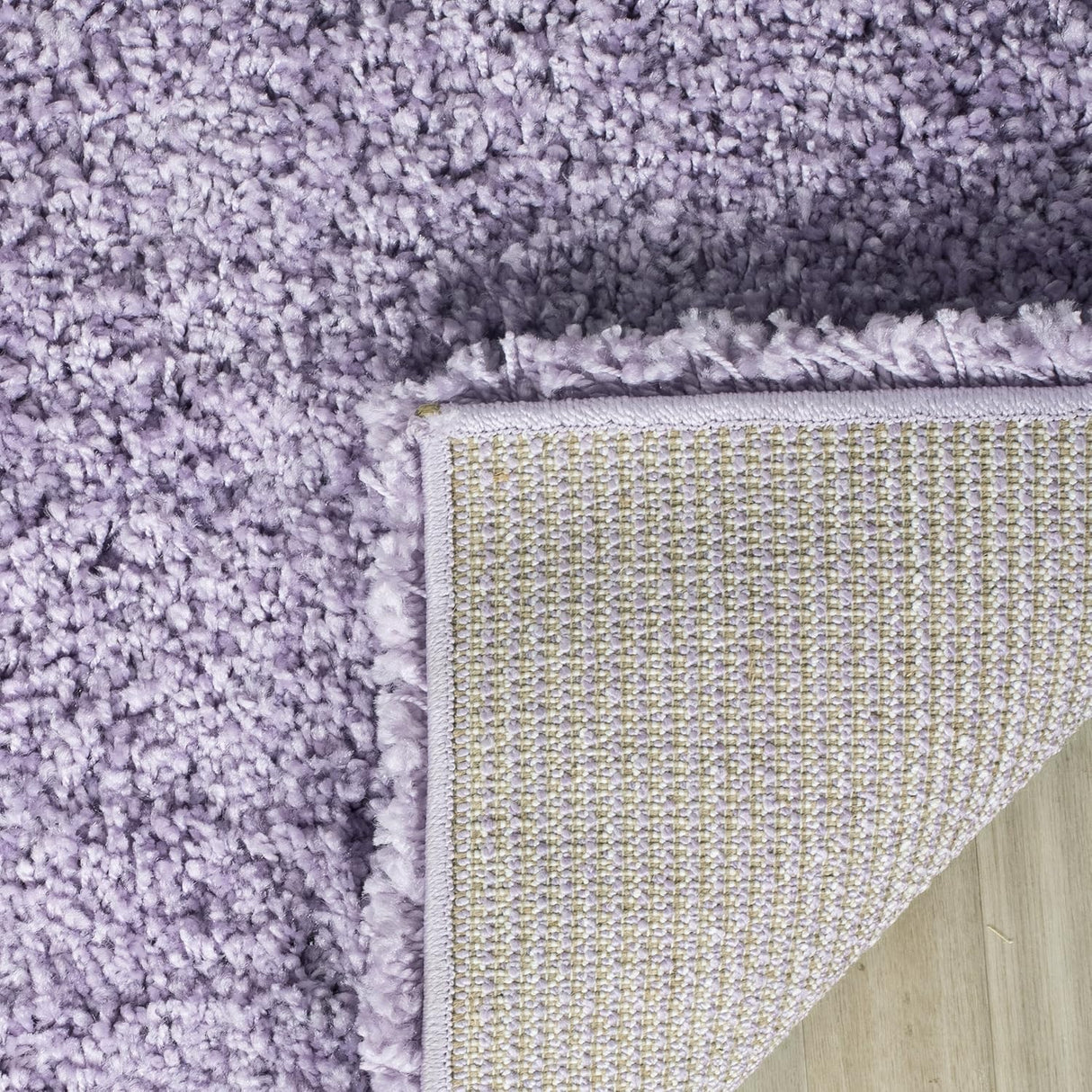Alfombra Acento Shag, No Desprende Pelusa, Ideal para Áreas de Tráfico (SG151-7272)