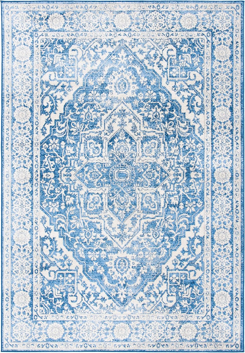 Alfombra Acento Medallón Distressed 4' x 6' BNT832A