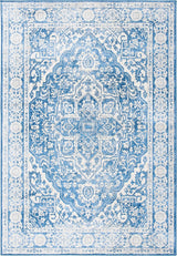 Alfombra Acento Medallón Distressed 4' x 6' BNT832A