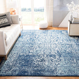Alfombra Cuadrada de Diseño Oriental, Antideslizante, EVK256A