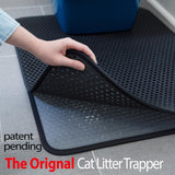 Cat Litter Trapper Mat con orina exclusiva capa impermeable.