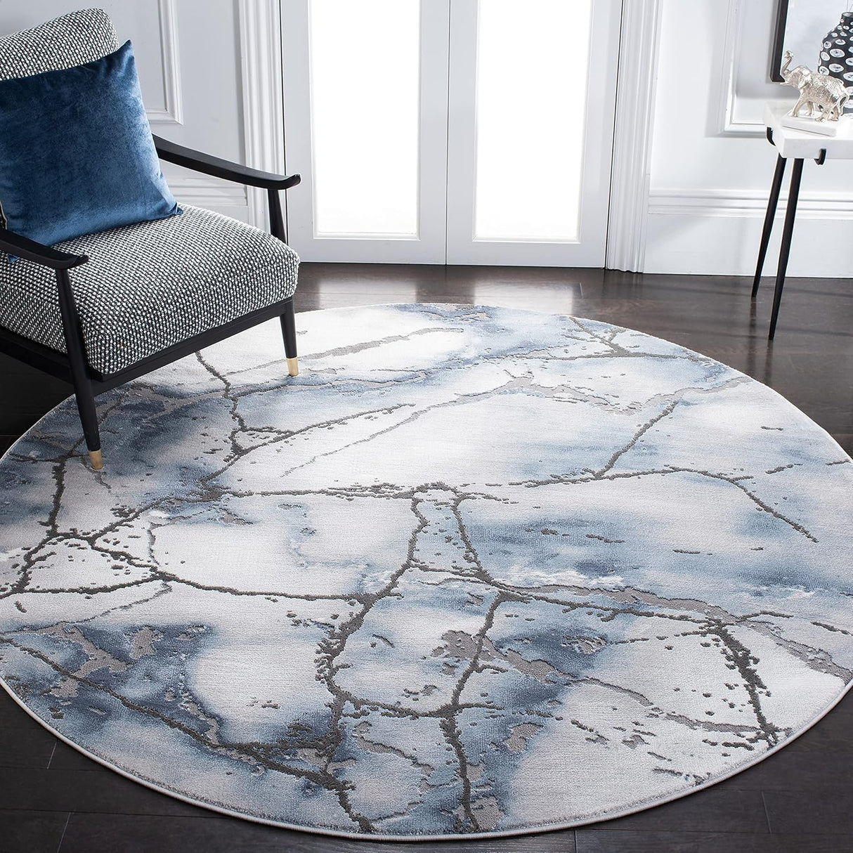 Alfombra Moderna Abstracta, Diseño Fácil Cuidado, CFT877L