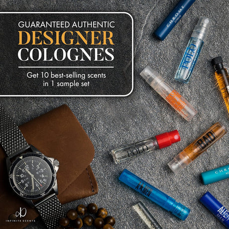 Perfumes Infinite Scents Muestras de colonia para hombres