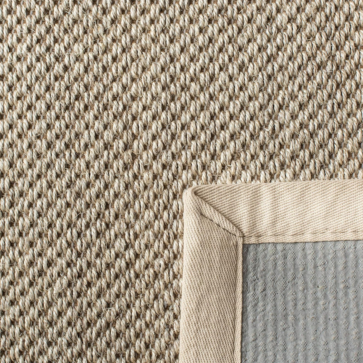 Alfombra Natural de Fibra SAFAVIEH, Diseño de Sisal, NF143C