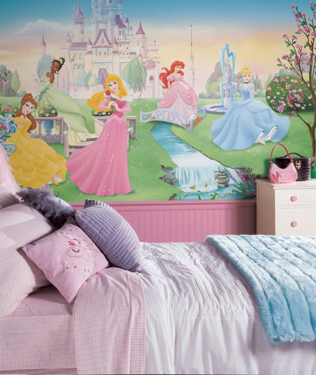 Mural de pared de la princesa de baile de 6x10,5 pies