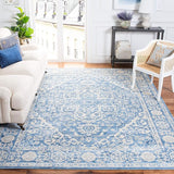 Alfombra de área, diseño oriental, resistente a manchas, BNT832A