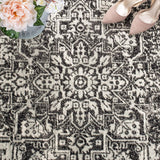 Alfombra de Área, Diseño Oriental Desgastado, Modelo EVK256R