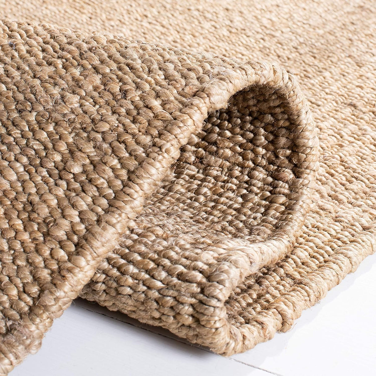 Alfombra de fibra natural SAFAVIEH, hecha a mano, modelo NF368C
