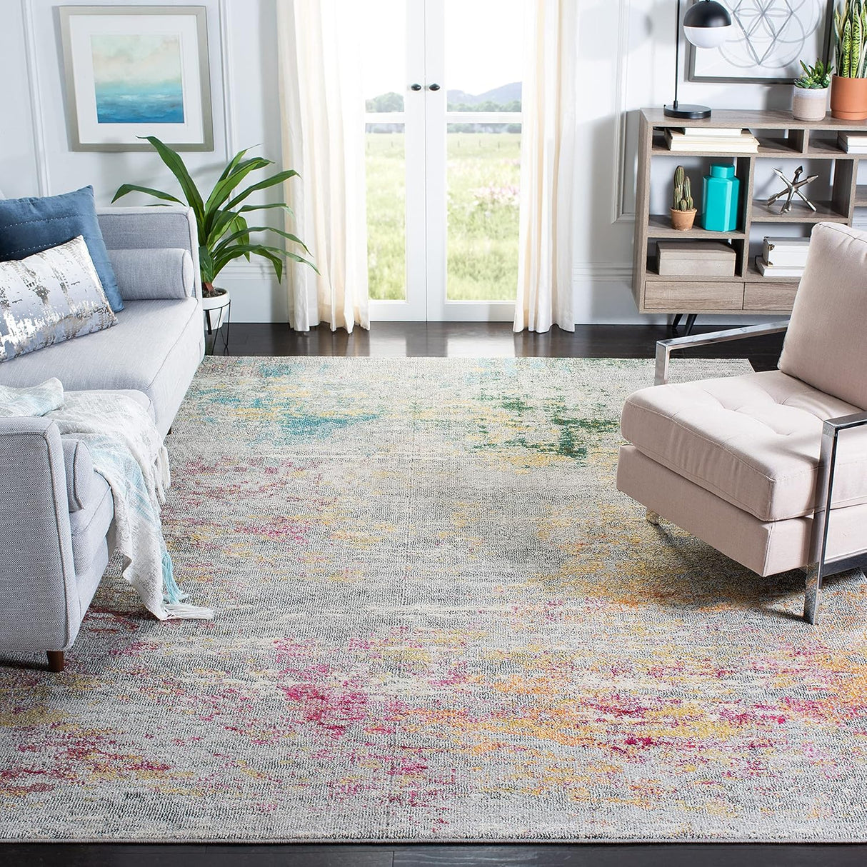Alfombra SAFAVIEH Madison, diseño moderno, fácil cuidado, MAD440F