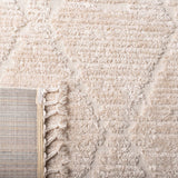 Alfombra cuadrada bohemia con flecos modelo MRK517C