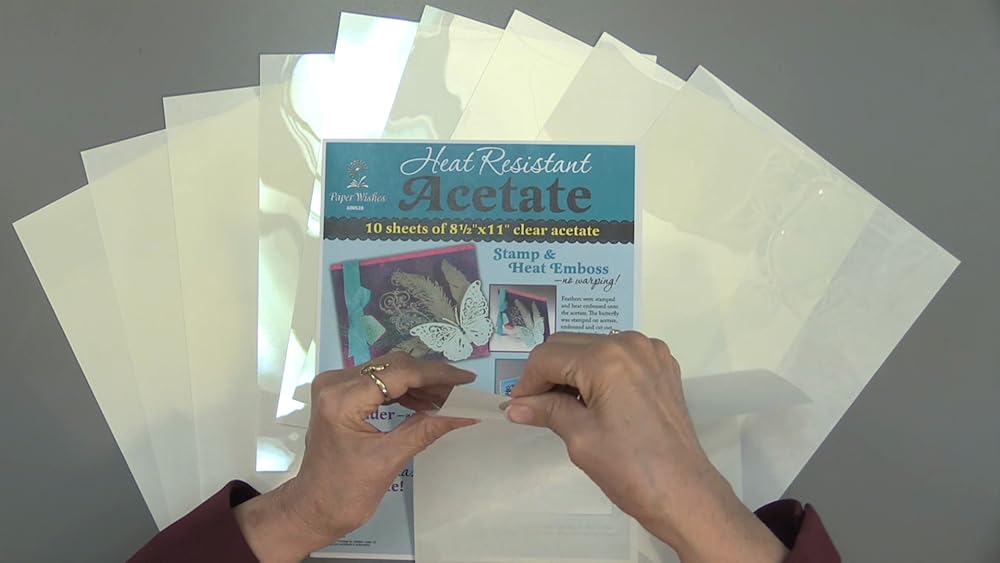 Acetato resistente al calor paquete de 10 | Paper Wishes Exclusive