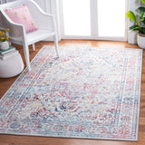 Alfombra de Medallón Distressed 6' x 9' para Sala y Oficina
