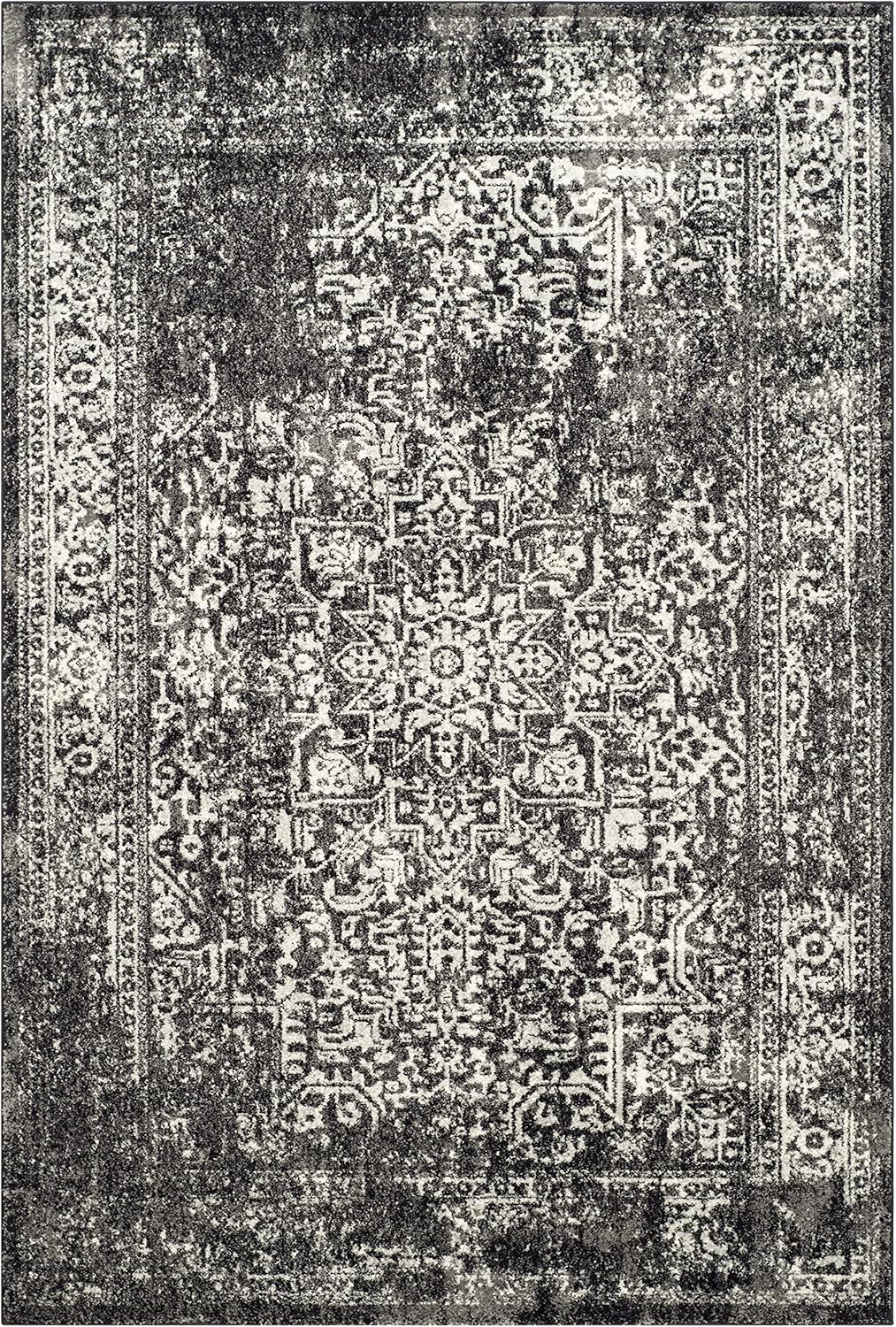 Alfombra Área Colección Evoke, Diseño Oriental, Modelo EVK256R