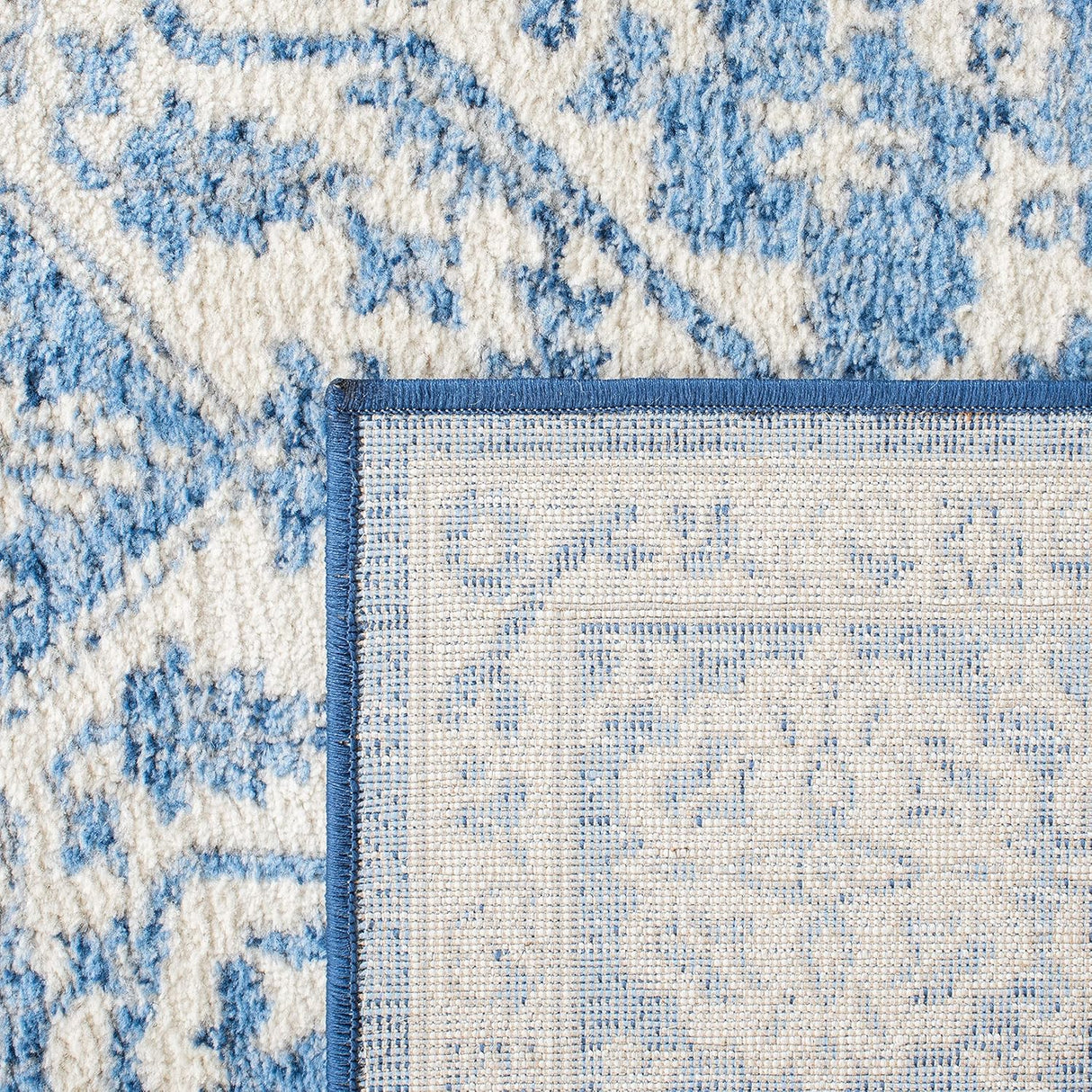 Alfombra Grande X-Large Diseño Medallón Distressed BNT832A