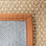 Alfombra de fibra natural SAFAVIEH, diseño cesto, modelo NF114B