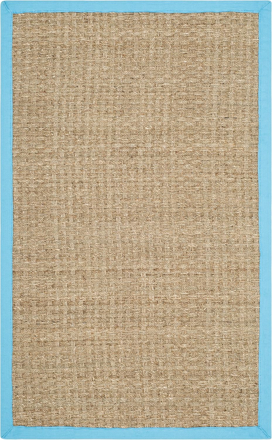 Alfombra Natural de Fibra SAFAVIEH, Diseño de Cesta, NF114S
