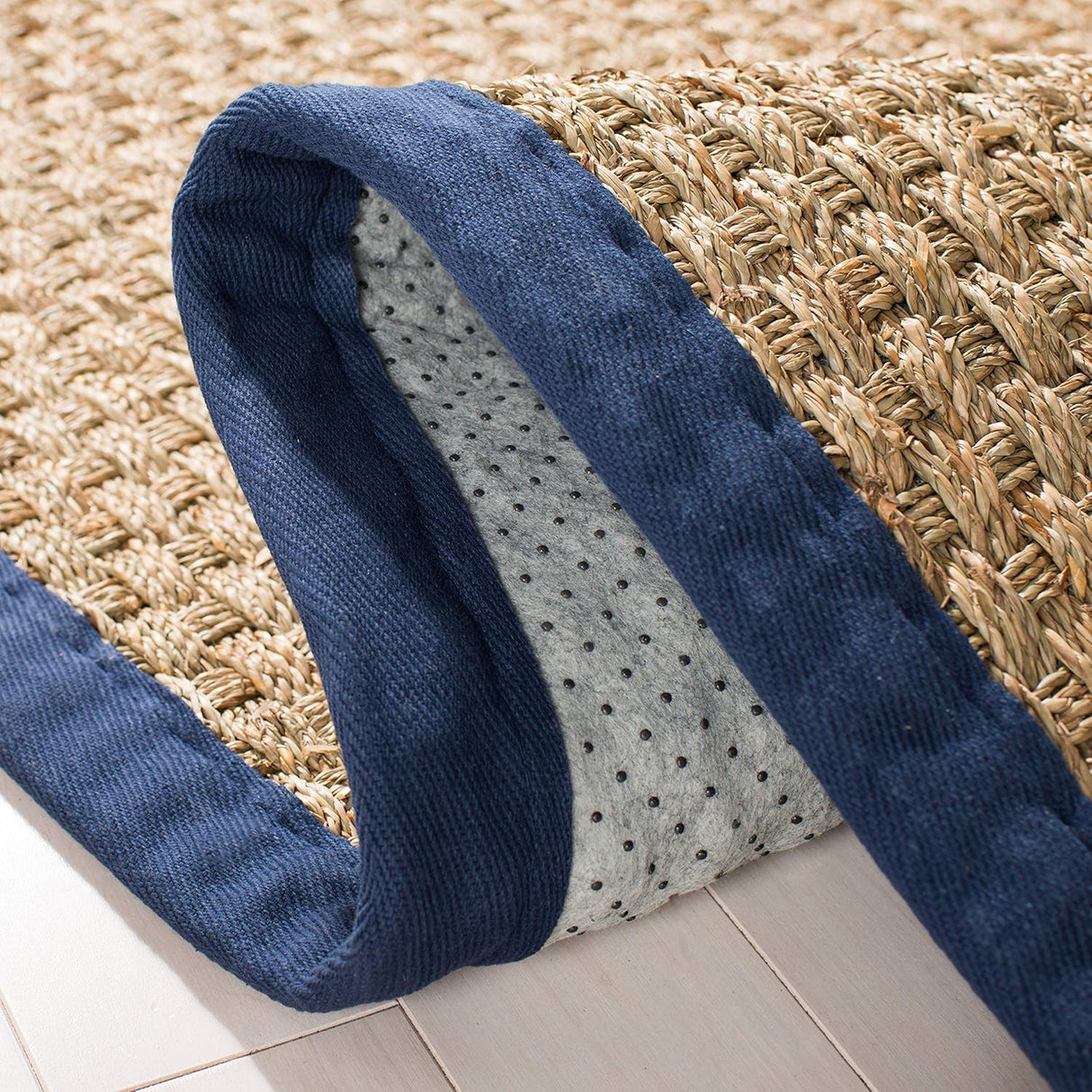 Alfombra Runner de Fibra Natural, SAFAVIEH, Diseño Cesta, NF114E