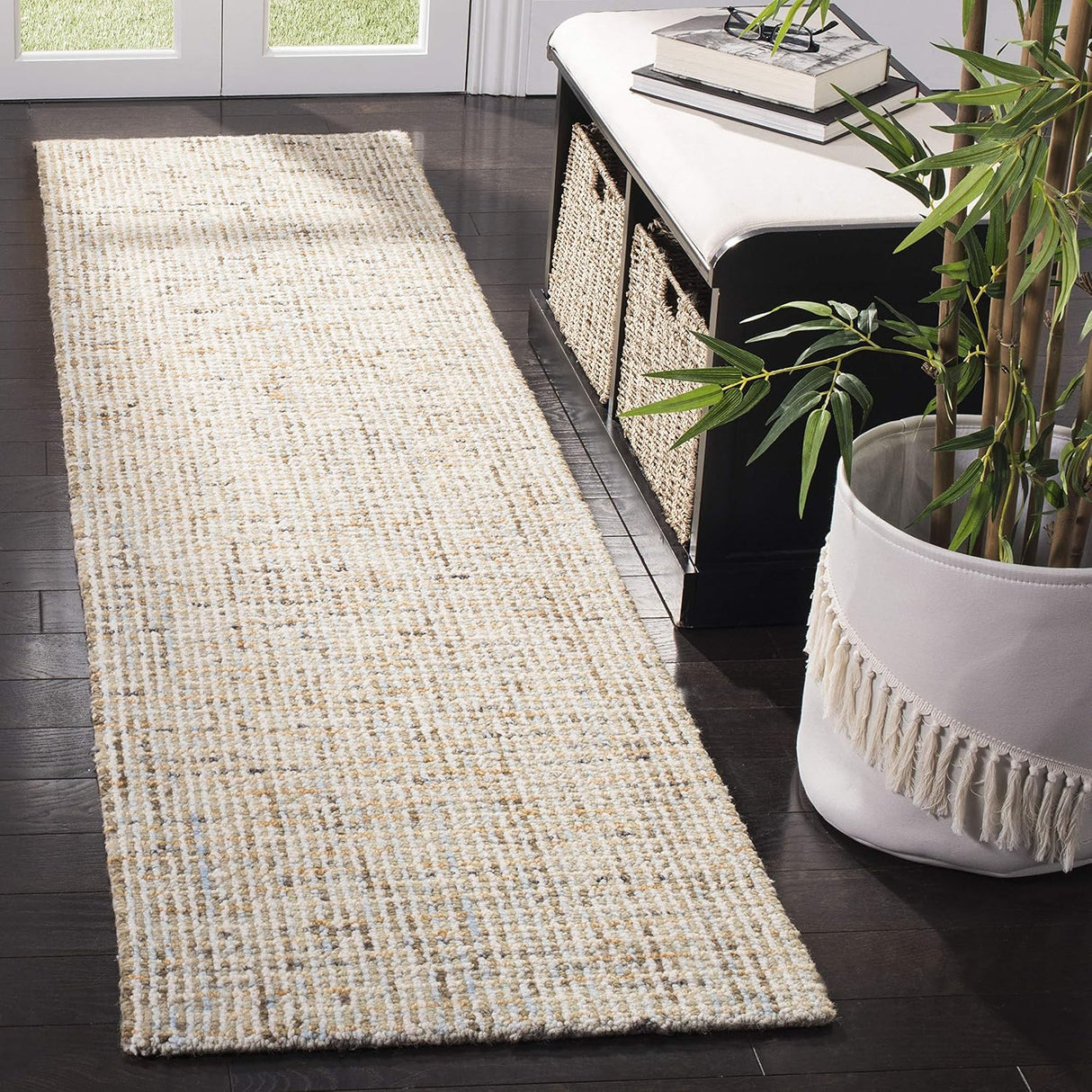 Alfombra de lana premium 6' cuadrada SAFAVIEH Colección Abstract ABT468D