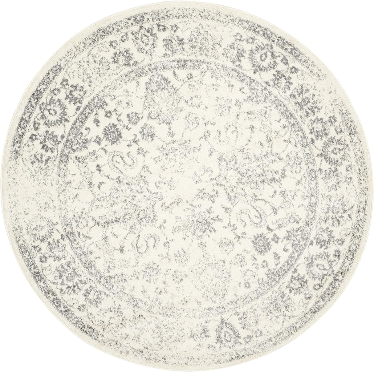 Alfombra Redonda Oriental Distressed, 1.0 Grosor, ADR109C