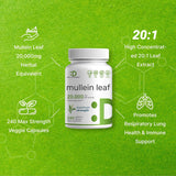 Suplemento Hoja de gordolobo 20,000 mg, 240 cápsulas
