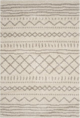 Alfombra Acento Shag, Diseño Marroquí, Ideal para Áreas de Tráfico