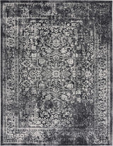 Alfombra de Área, Diseño Oriental Desgastado, Modelo EVK256R