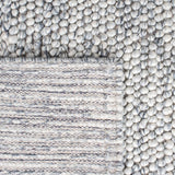 Alfombra de Área Cuadrada, Lana Texturada, Modelo NAT620G-4SQ