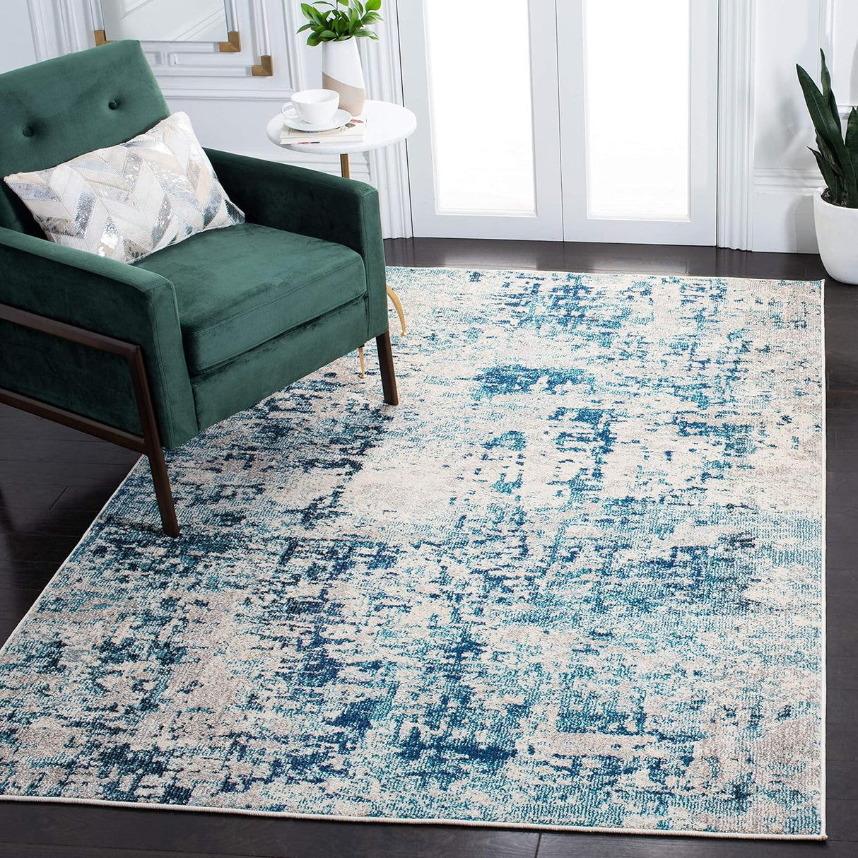 Alfombra moderna abstracta SAFAVIEH Madison 5'3 x 7'6 MAD471A