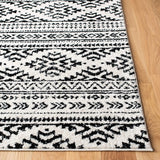 Alfombra cuadrada tribal no deshilachada TUL272B